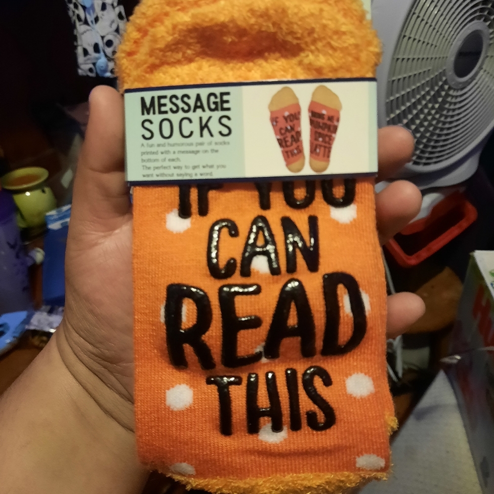 Pumpkin spice latte socks